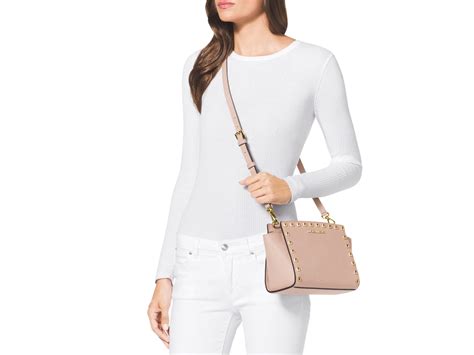 medium selma michael kors grey|Michael Kors selma medium crossbody.